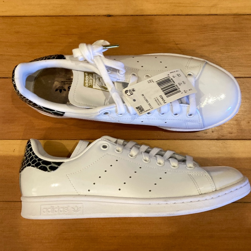New Adidas Stan smith shiny leopard